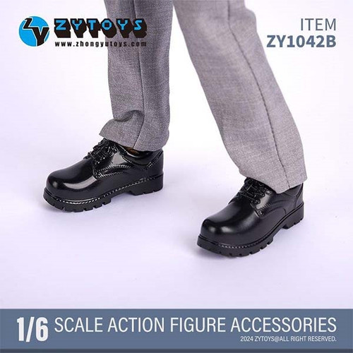 Boots: ZY Toys Mens Construction Site Shoes (Black) (ZY-1042B)