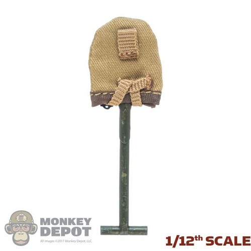 Shovel: CrazyFigure 1/12th WWII Entrenching Tool w/Cover (CFL0140)