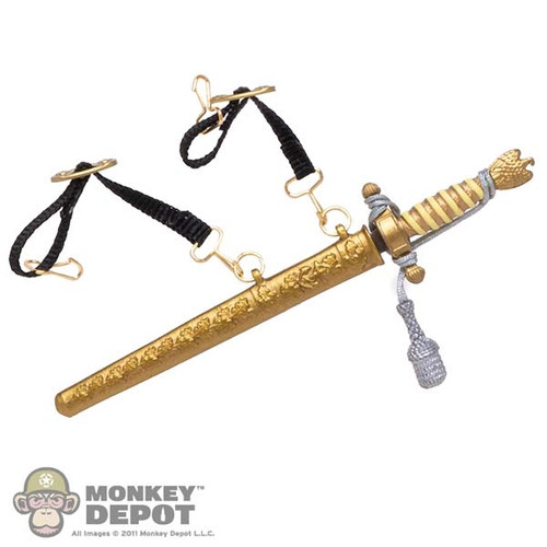 Knife: DiD German Naval Officer Dagger w/Hangers (Metal) (DL4765)