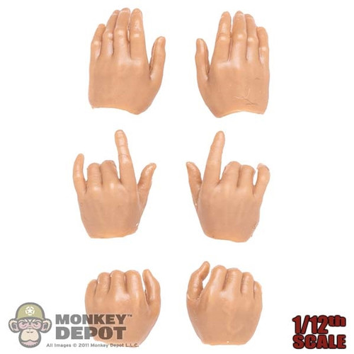 Hands: DiD 1/12 Mens Hand Set (DL4905)