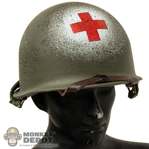 Helmet: DiD M1 Medic Helmet (Weathered) (Metal) (DL5029)