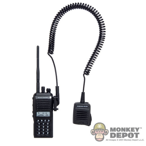 Radio: DamToys Black VX Radio w/PTT (DML0861)