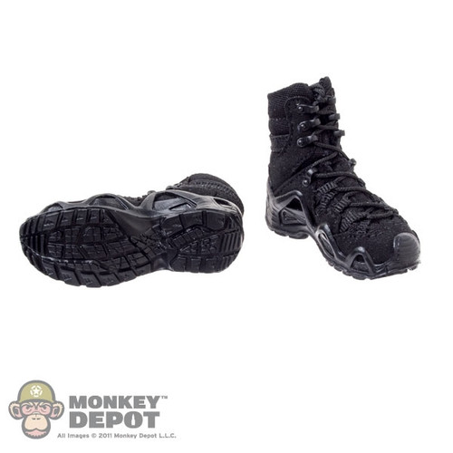 Boots: DamToys Black Combat Boots (DML1595)