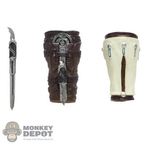 Knives: DamToys Forearm Gauntlets w/Removable Blades (DML3302)