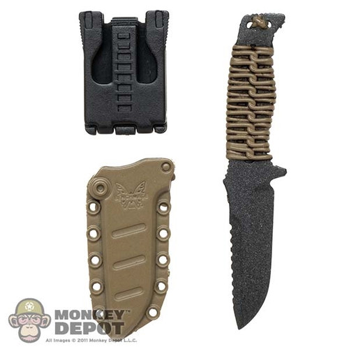 Knife: DamToys Tactical Fixed Blade w/ Sheath (DML4790)