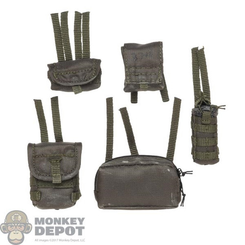 Pouch: Easy Simple 5 Piece Pouch Set (MOLLE) (ESL2256)