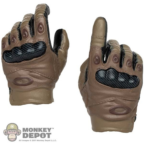 Hands: Easy Simple Mens Molded Assault Gloves (ESL4494)