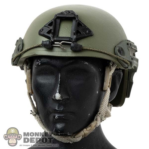 Helmet: Easy Simple Mens Green Ballistic Helmet (ESL4512)