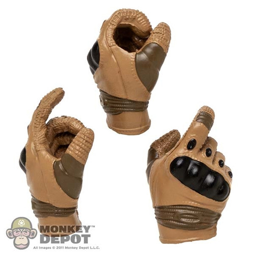 Hands: Flagset Mens Molded Gloved Hand Set (FSL0949)