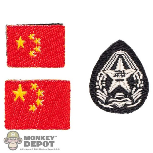 Insignia: Flagset Chinese Flag Patch Set (FSL1031)