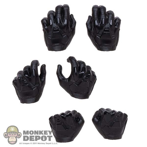 Hands: Hot Toys 6 Piece Molded Batman Hand Set (HT6237)
