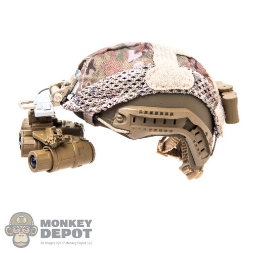 Helmet: Mini Times A-Frame Ballistic w/Multicam Cover & GPNVG-18BNVS NVG (MNL0169)