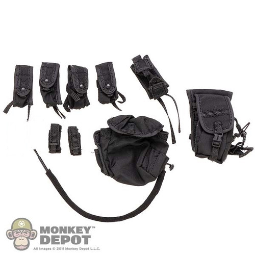 Pouch: Mini Times Black Pouch Set (MNL0575)