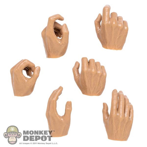 Hands: QO Toys Male Hand Set (READ NOTES) (QOML0048)