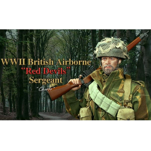 Boxed Figure: DiD WWII British 1st Airborne Division (Red Devils) Sergeant Charlie Version A (80136A)