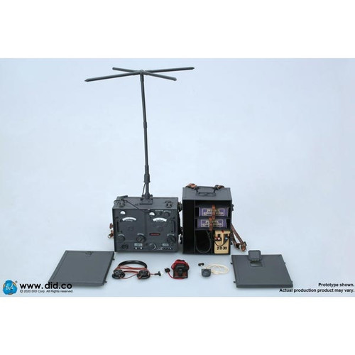Boxed Figure: DiD WWII 20th Waffen Grenadier Division of the SS (1st Estonian) Radio Operator Dennis or Matthias