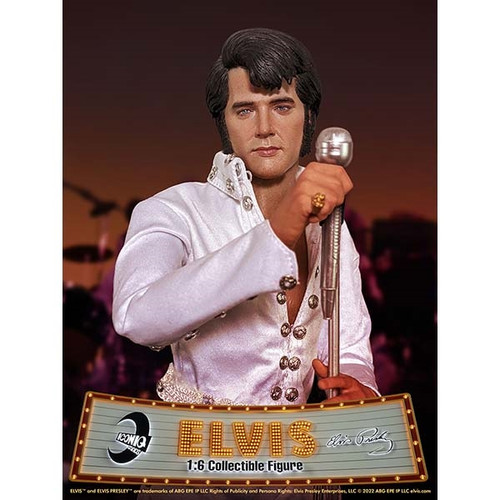 PREORDER Boxed Figure: Iconiq Studios Elvis Presley (Vegas Edition) (911429)
