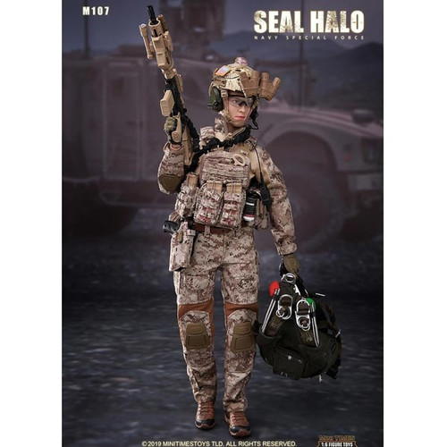 Boxed Figure: Mini Times Female SEAL HALO (MT-M017)