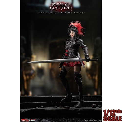 Boxed Figure: TBLeague 1/12th Black Imperial Guardian (PL2021-180C)