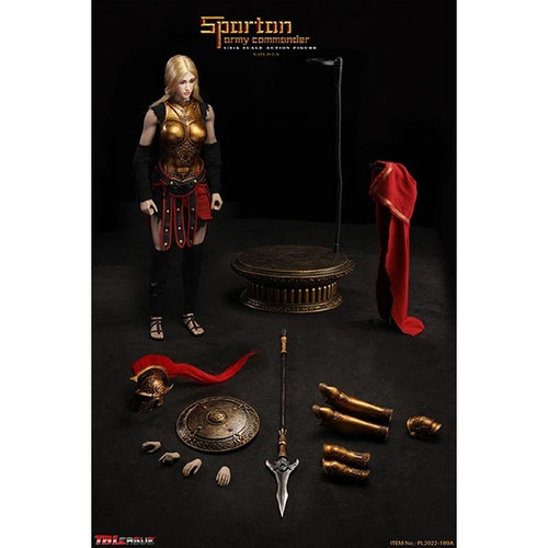 Boxed Figure: TBLeague Spartan Army Commander Golden (PL2022-189A)