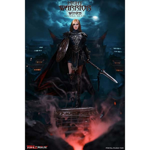 Boxed Figure: TBLeague Night Warrior Women Royal Blue (PL2022-192B)