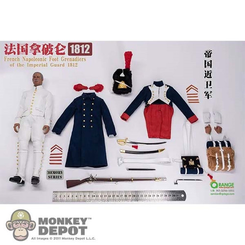 Boxed Figure: QO Toys Foot Grenadiers of the Imperial Guard 1812 (QOM-1031)