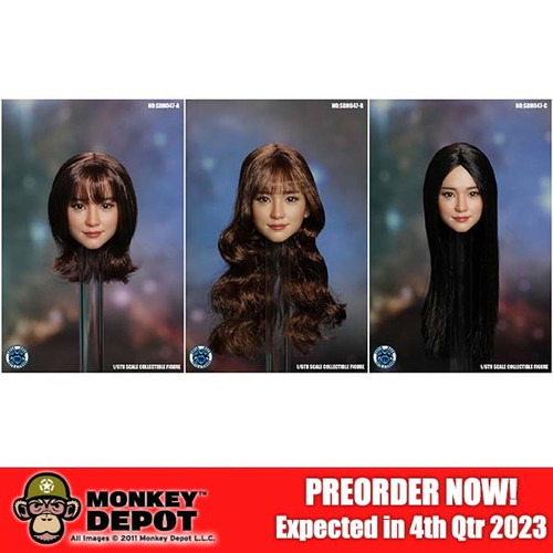 PREORDER Head: Super Duck Asian Head Sculpt (SUD-SDH047)
