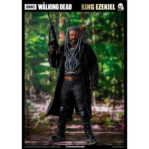 Boxed Figure: ThreeZero Walking Dead King Ezekiel (906808)