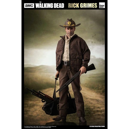 Boxed Figure: ThreeZero The Walking Dead Rick Grimes (Season 1) (3A-3Z01450W0)