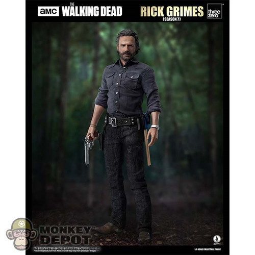 Boxed Figure: ThreeZero Rick Grimes (Season 7) (912670) (3Z0590)