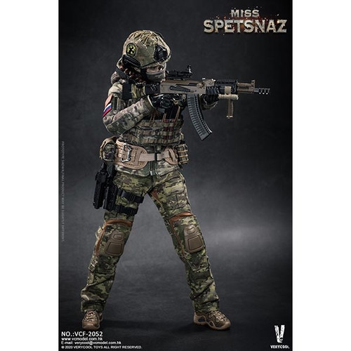 Boxed Figure: Very Cool Russian Special Combat Women Soldier (VCF-2052)