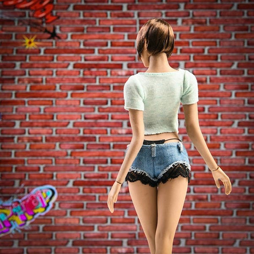 PREORDER Outfit Set: VS Toys Summer Denim Shorts Set (VST-19XG65)