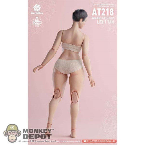 PREORDER Boxed Figure: World Box Plus Size Girl Body (WB-AT218)