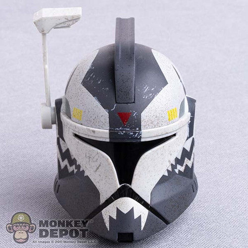 Head: Hot Toys Clone Commander Wolffe Phase 1 Helmet (READ NOTES)