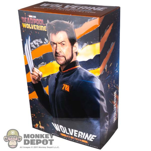 Display Box: Hot Toys Wolverine (TVA Jacket) (EMPTY BOX) (MMS756)