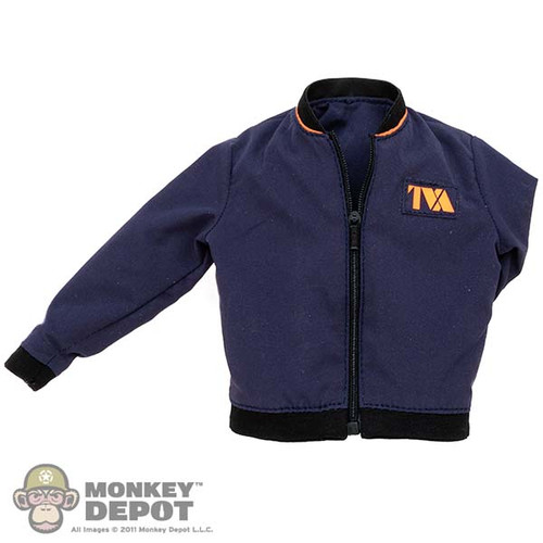 Coat: Hot Toys TVA Navy Blue Jacket