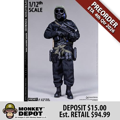 DamToys 1/12 Operation Nimrod (DAM-PES012) - Preorder Deposit