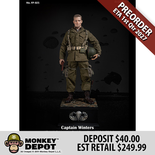 Facepool WWII Captain Winters (FP-025A) - Preorder Deposit