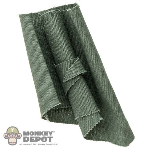 Scarf: Whoho Toys Green Triangle Headwrap