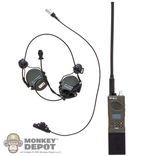 Radio: DamToys AN/PRC-710 Radio and Sordin 75305 Headset w/ U94 V2 PTT