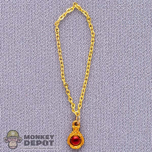 Jewelry: TBLeague Necklace w/ Red Pendant