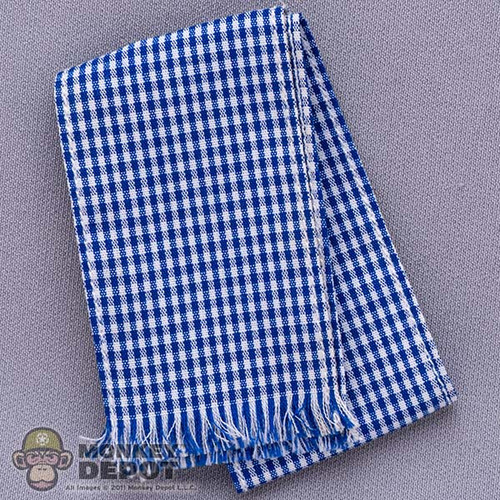 Scarf: BGM Blue and White Neck Scarf