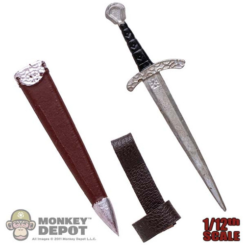 Weapon: 101 Toys 1/12 Dagger w/ Sheath