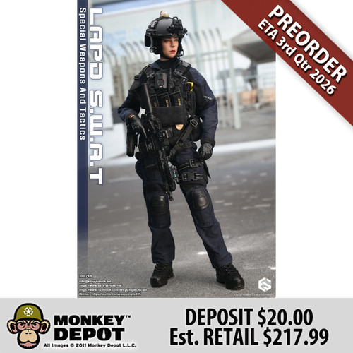Easy Simple LAPD S.W.A.T Special Weapons And Tactics (ES-26074B) - Preorder Deposit