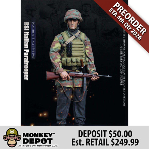 Ujindou RSI Italian Paratrooper,Northern Italy 44-45 (UD-9068) - Preorder Deposit