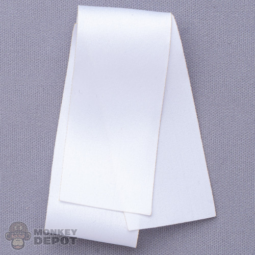 Scarf: QO Toys White Neck Scarf