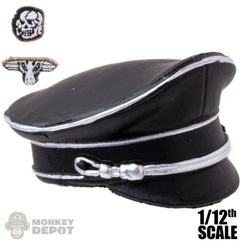 Hat: 3R 1/12 WWII German Leader Visor Cap w/ Insignia