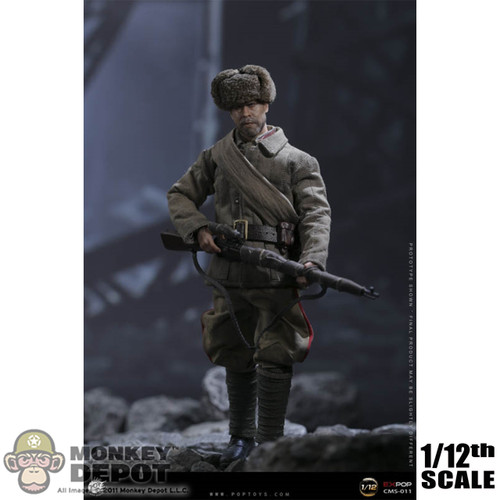 POP Toys 1/12 WWII Soviet Sniper Golden Tooth (CMS-011)