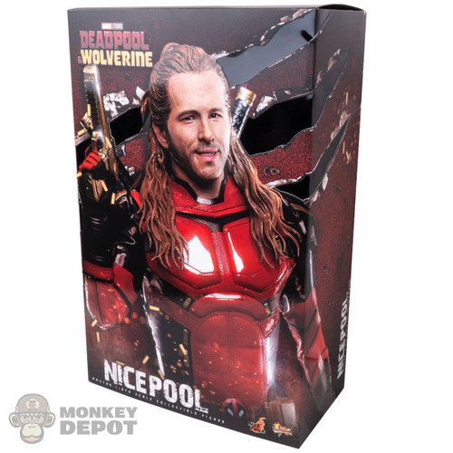 Display Box: Hot Toys Nicepool Art Box (EMPTY BOX)