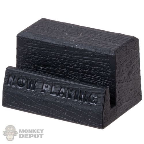 Display: Mini Brands Black Now Playing Vinyl Stand